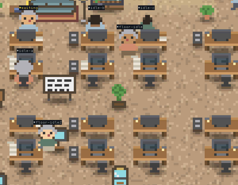 pixtuoid office — Cubicles (spaces)
